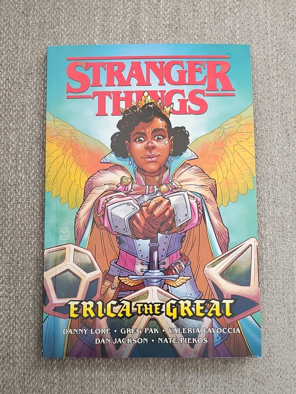 Stranger Things Erica the Great โ Colorful Graphic Novel